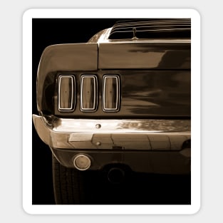 Classic Car Mustang Sticker